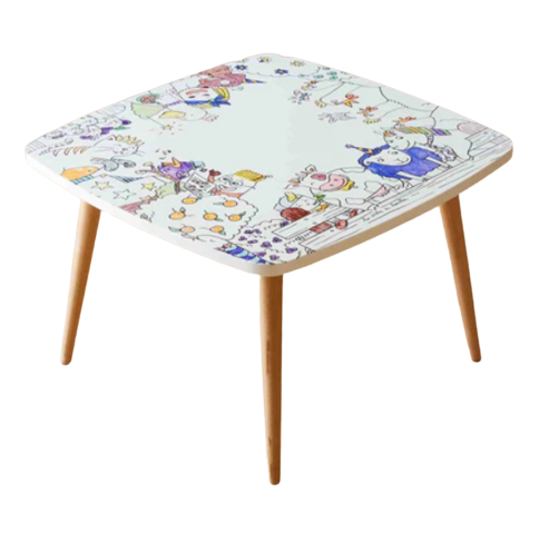 Table d'activité à colorié à l'infini - Coloritable