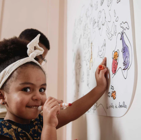 Coloriage géant réutilisable à l'infini - Coloriboard -