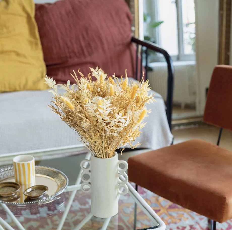 Bouquet de fleurs séchées - Rond - 2