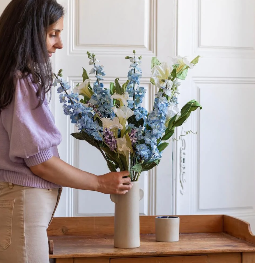 Bouquet de fleurs en papier -