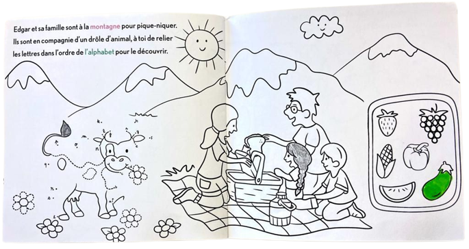 Carnet de coloriage -