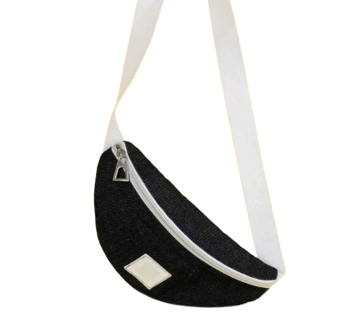 Sac banane en coton recyclé fabriqué en France - Tom