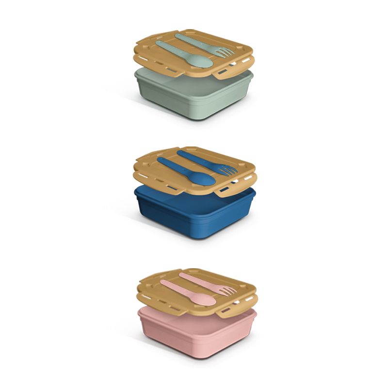 Boite repas avec couverts Made in France -