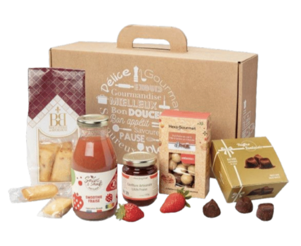 Coffret gourmand de farandole de douceurs