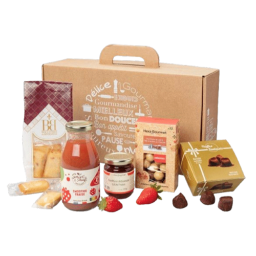 Coffret gourmand de farandole de douceurs