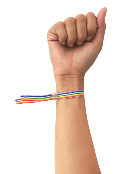 Bracelet ruban réutilisable Made in France -