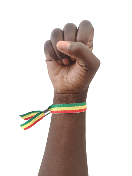 Bracelet ruban réutilisable Made in France -