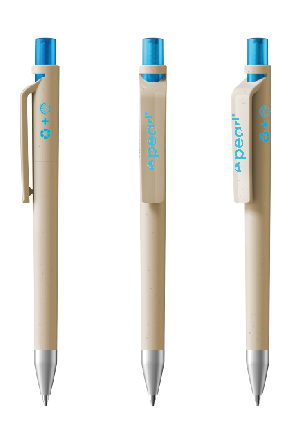 Stylo Pearl en plastique recyclé Made in Suisse -