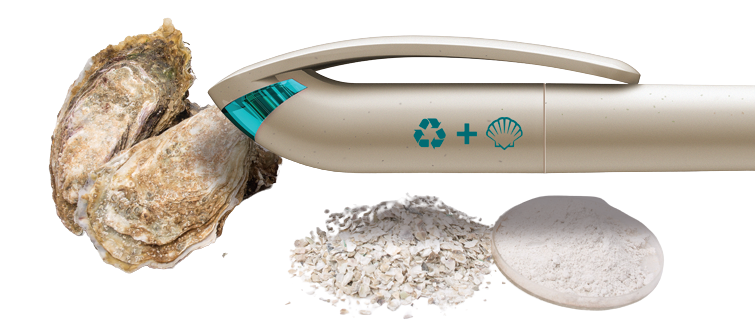 Stylo Pearl en plastique recyclé Made in Suisse -