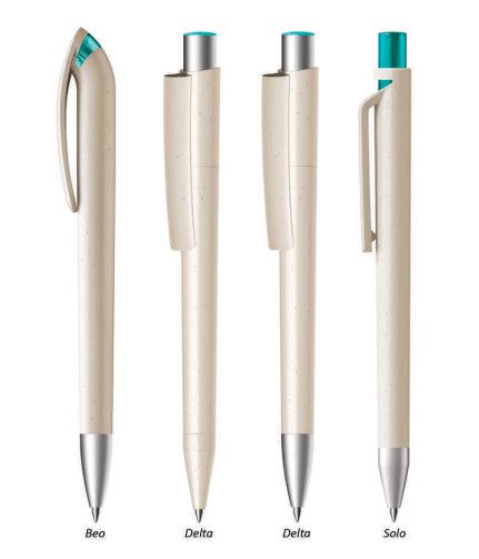 Stylo Pearl en plastique recyclé Made in Suisse -