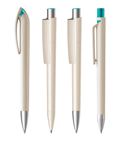 Stylo Pearl en plastique recyclé Made in Suisse