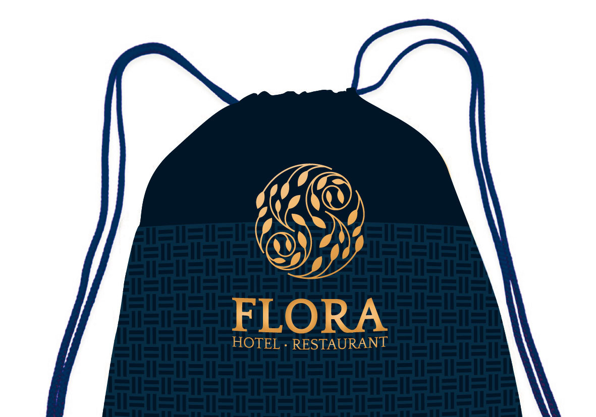 Sac à dos en polyester recyclé Made in Italy -