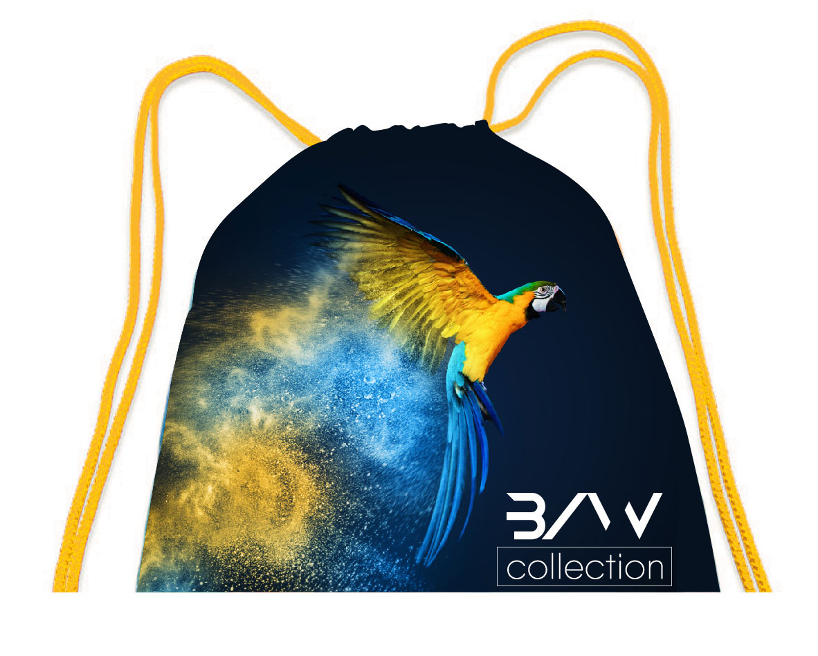 Sac à dos en polyester recyclé Made in Italy