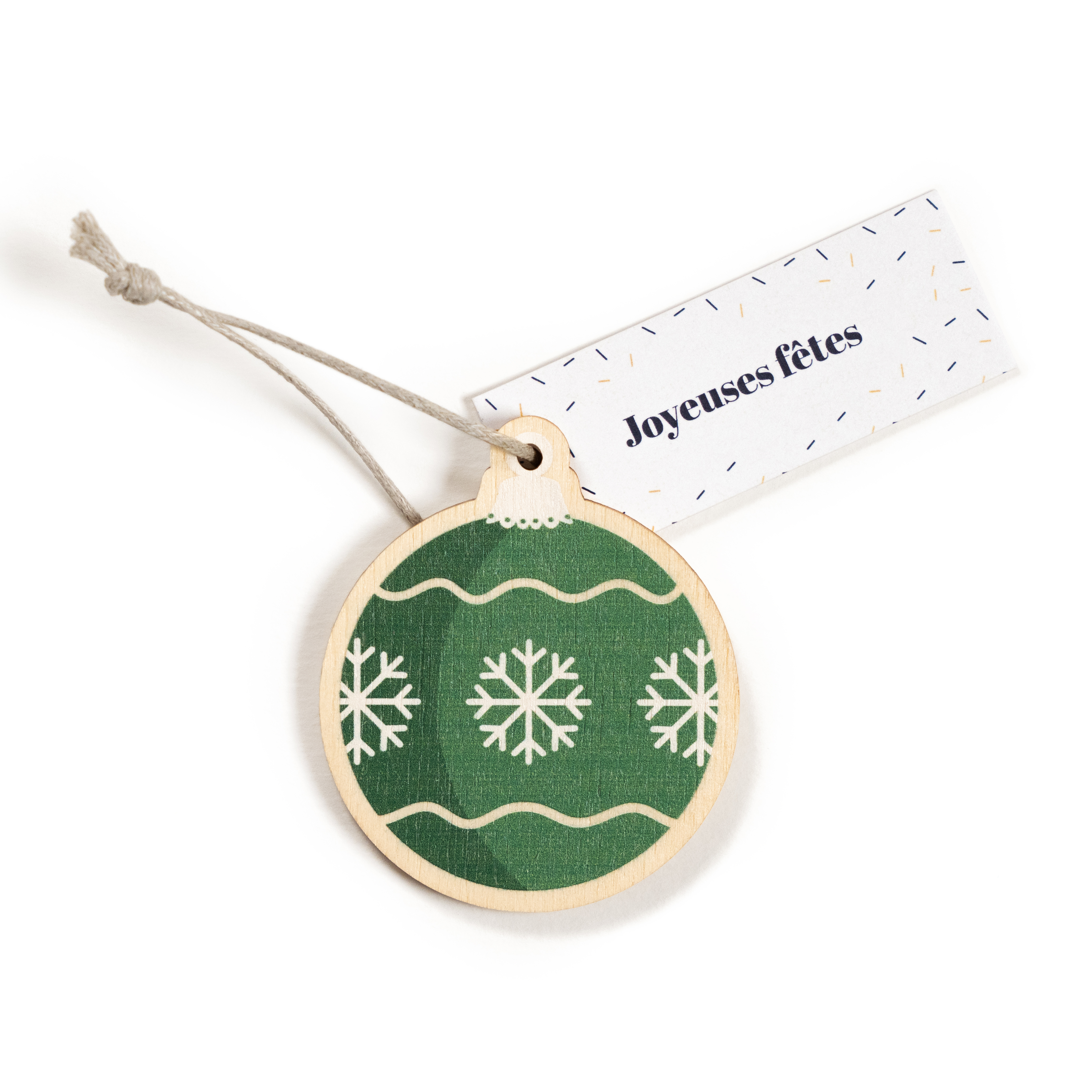 Décoration de Noël éco-responsable Made in France -