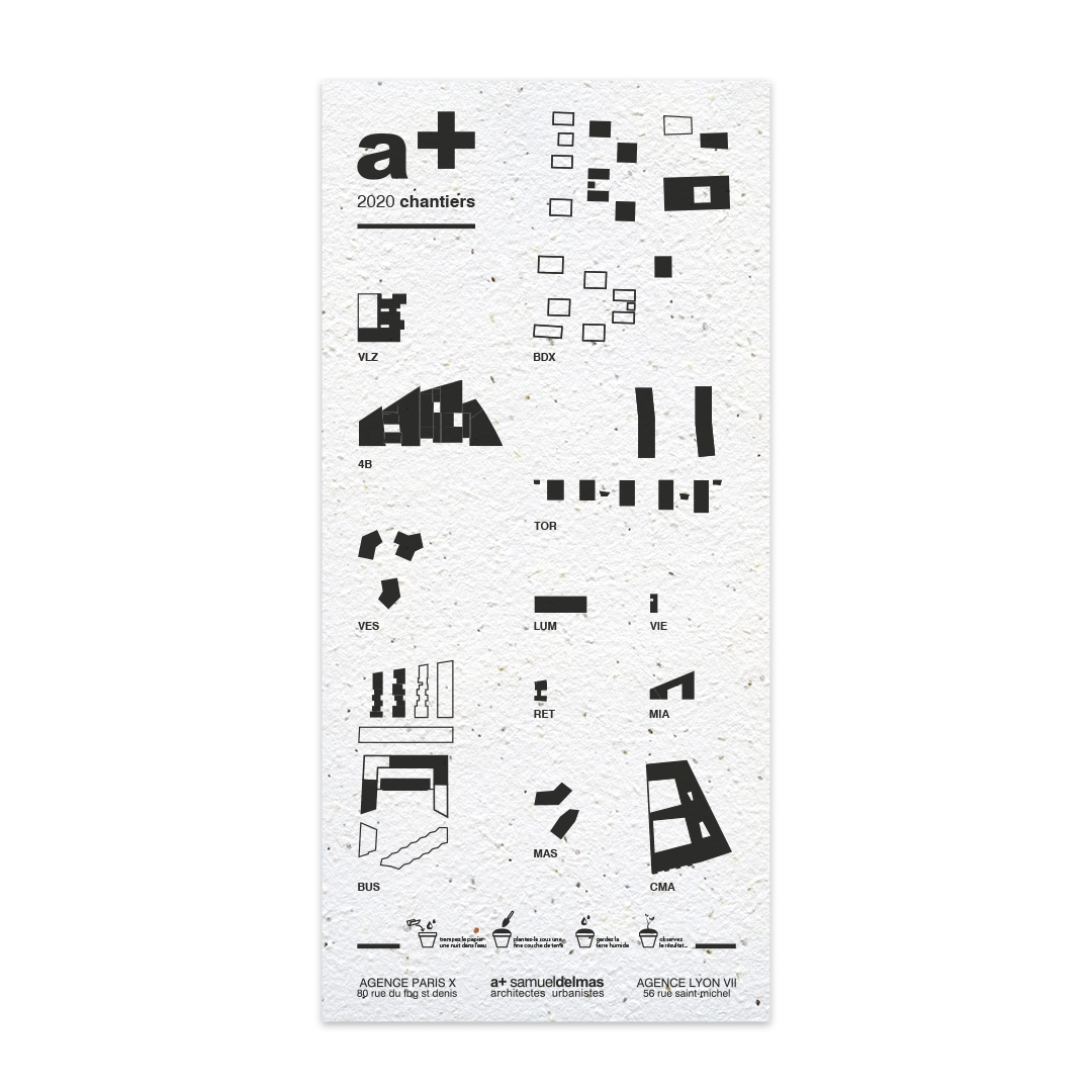 Carte ensemencé en plusieurs formats Made in France -
