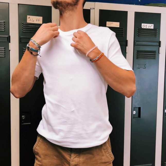 T-shirt mixte en coton bio 160 gr - Made in France -