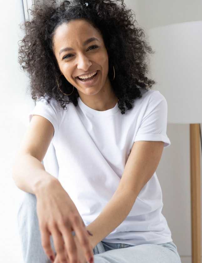 T-shirt jersey pour femme en coton bio 180 gr - Made in France -