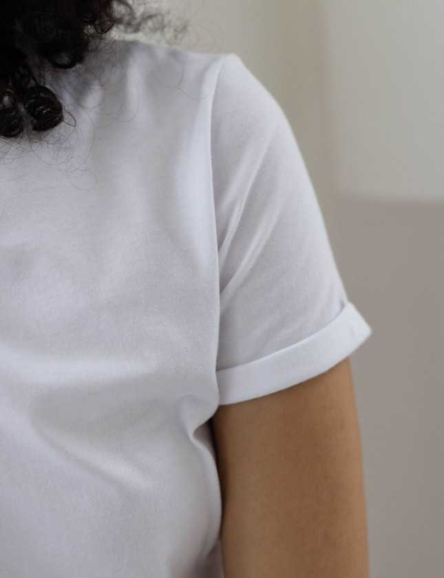 T-shirt jersey pour femme en coton bio 180 gr - Made in France -