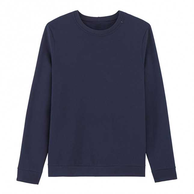 Sweat-shirt mixte en jersey de coton bio 270 gr - Made in France -