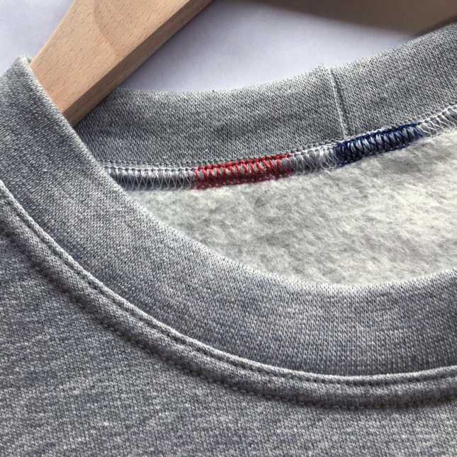 Sweat-shirt mixte en jersey de coton bio 270 gr - Made in France -