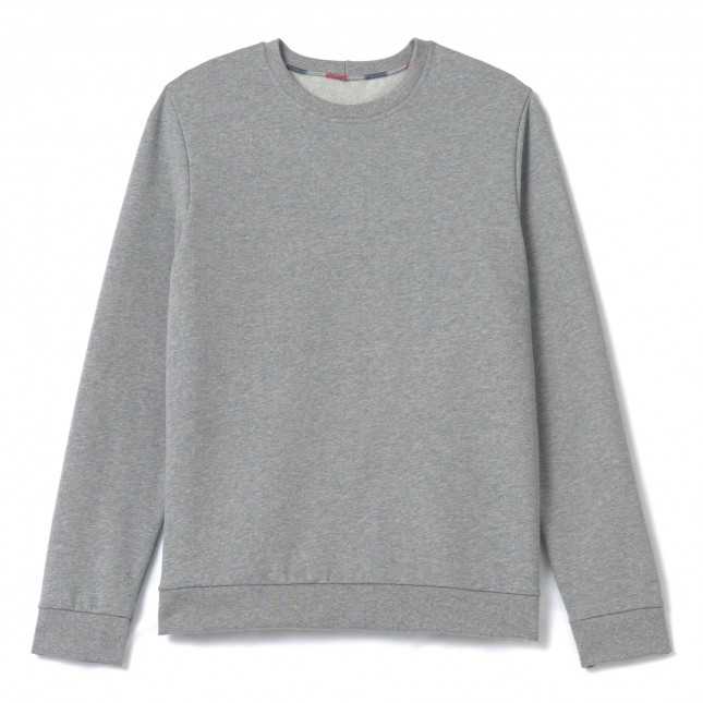 Sweat-shirt mixte en jersey de coton bio 270 gr - Made in France