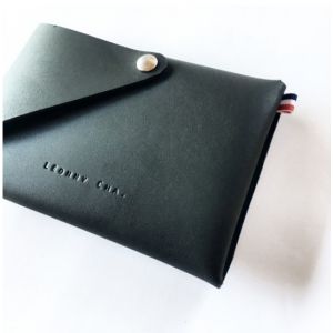 Portefeuille en cuir fabriqué à la main - Clément - 2