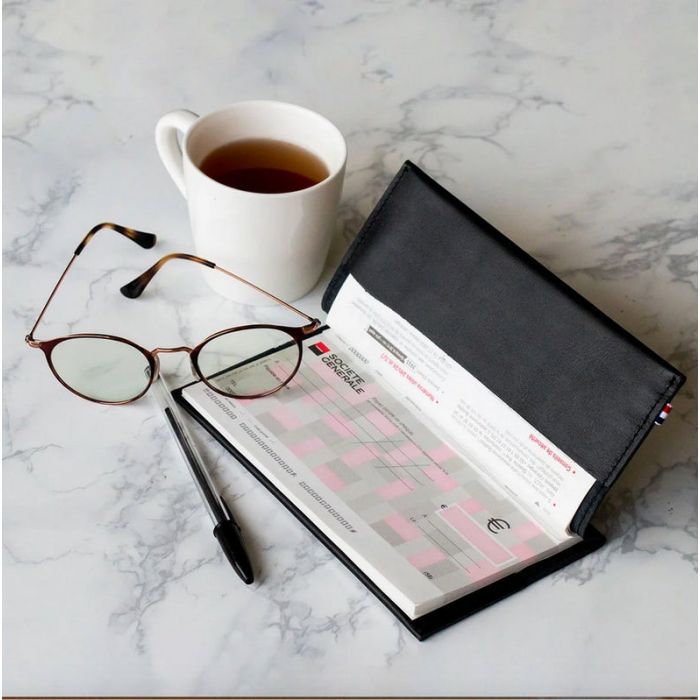 Porte-chéquier en cuir Made in France - Nicolas - 4