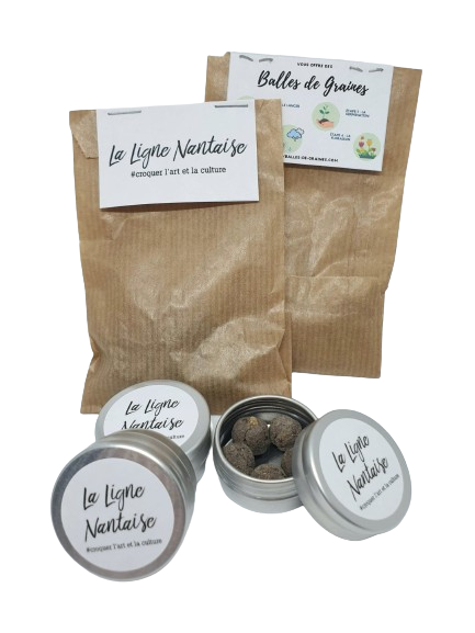 Balles de Graines rondes en vrac à planter - Made in France - 2