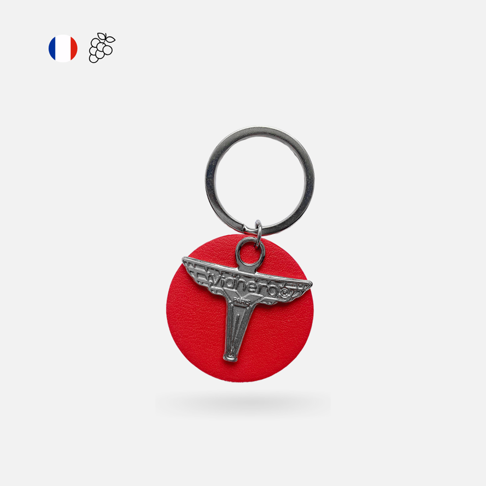 Porte-clés Alpha upcyclé, vegan et Made in France - 5