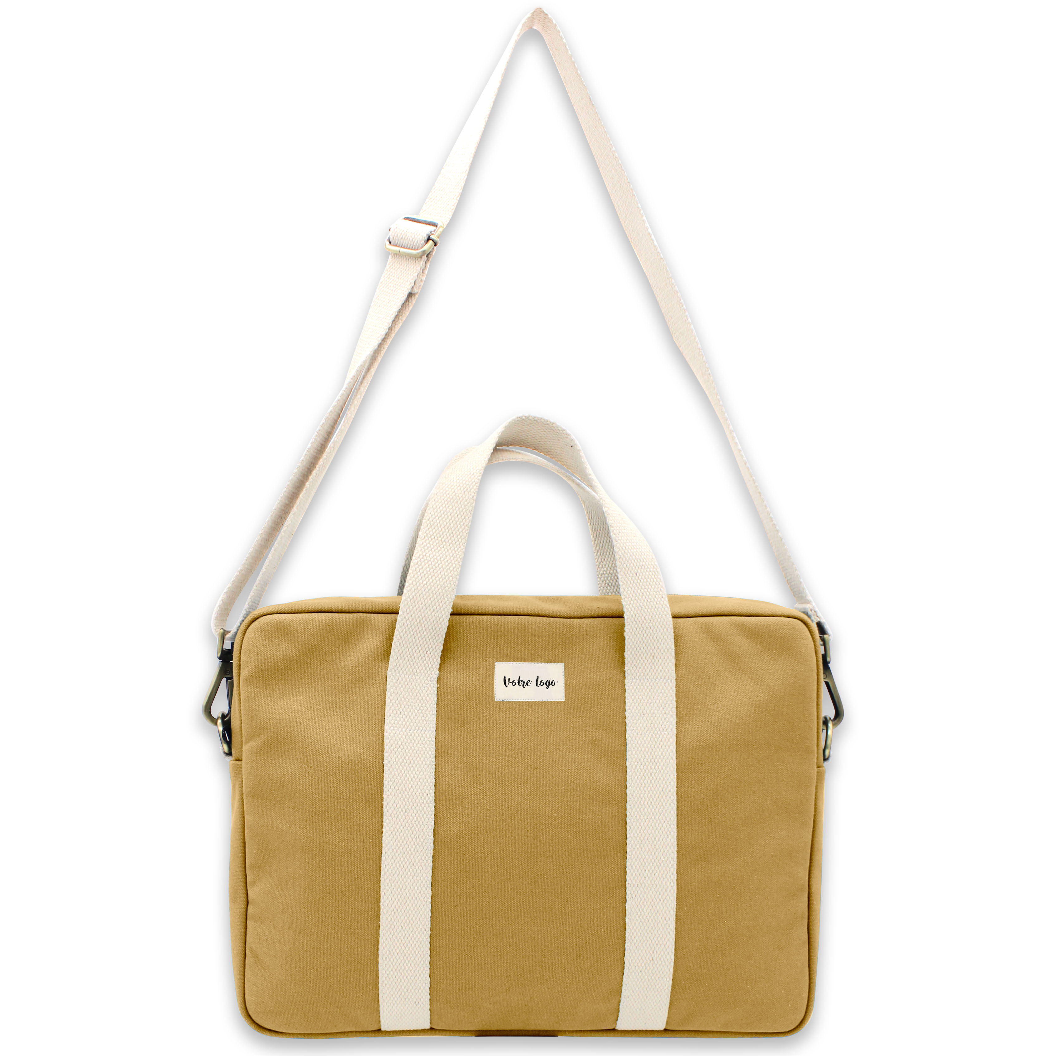 Sac ordinateur en coton bio - Luis -