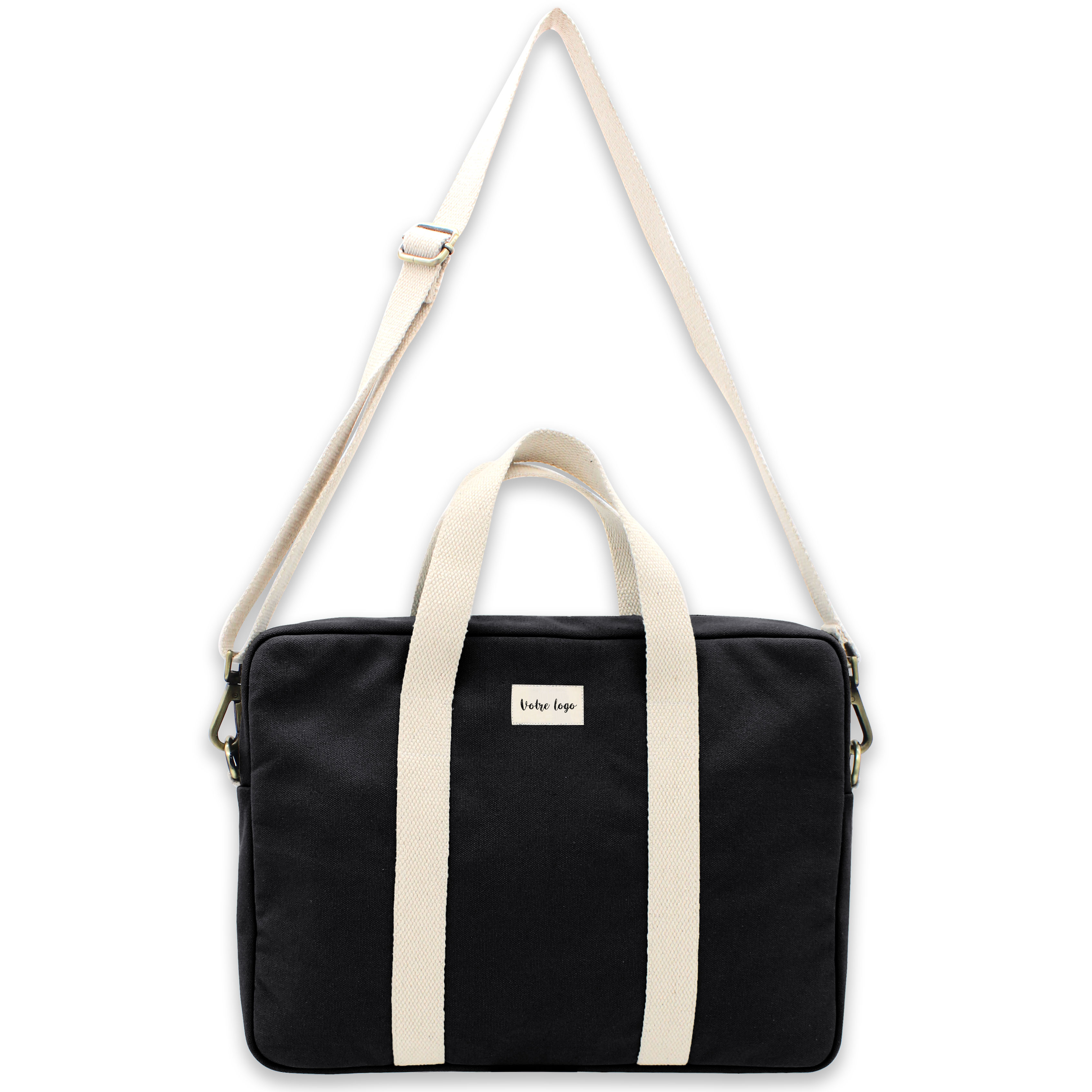 Sac ordinateur en coton bio - Luis -