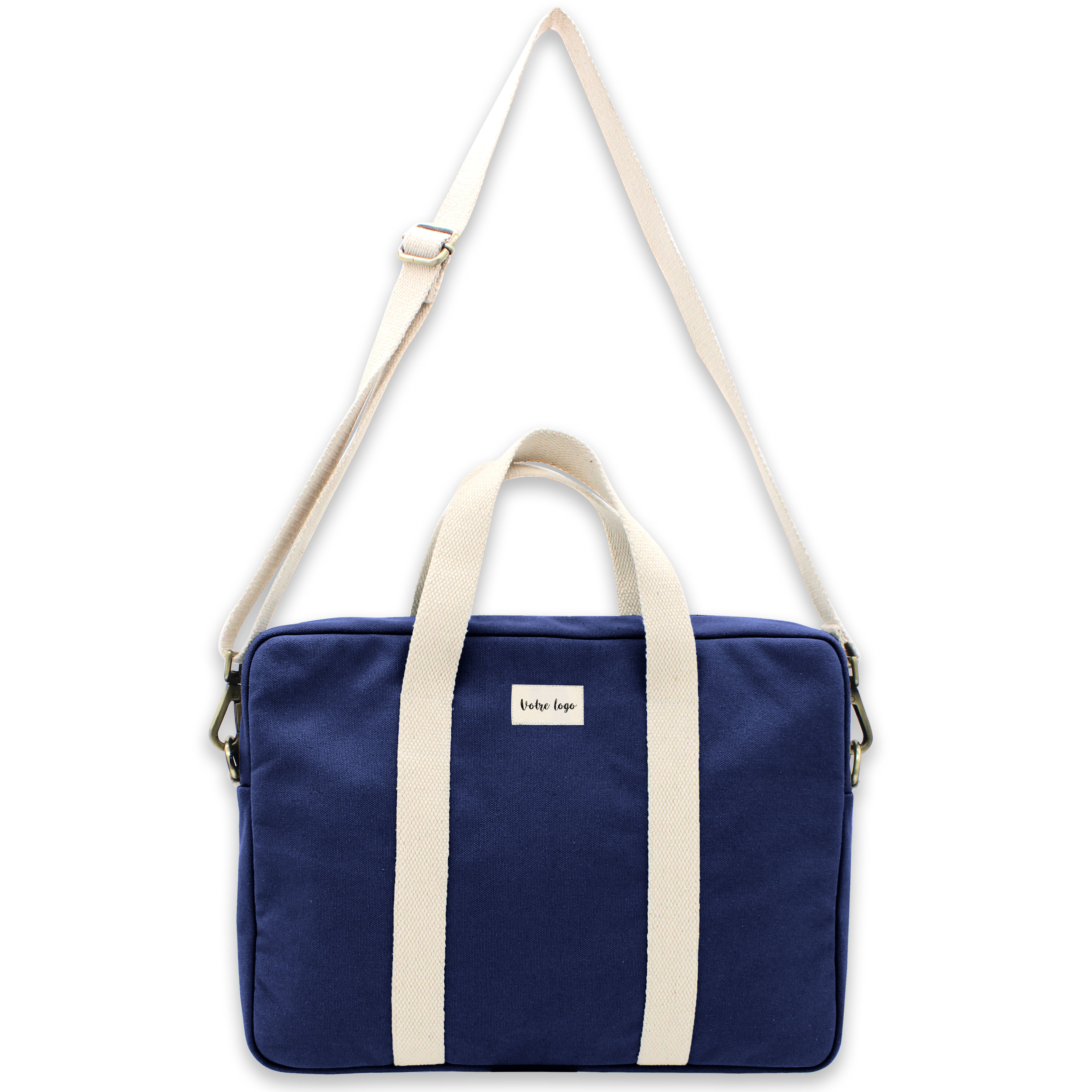 Sac ordinateur en coton bio - Luis -