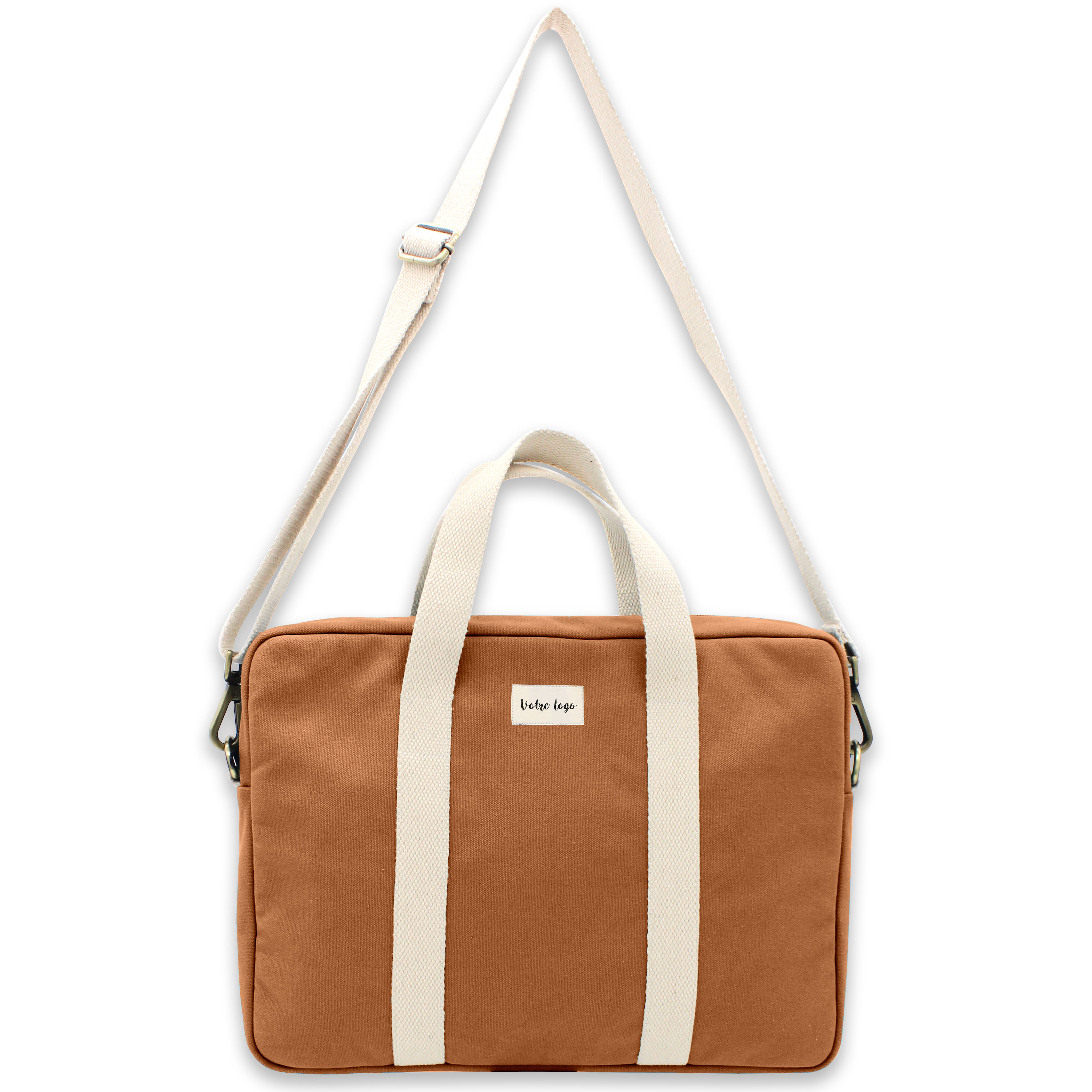 Sac ordinateur en coton bio - Luis -