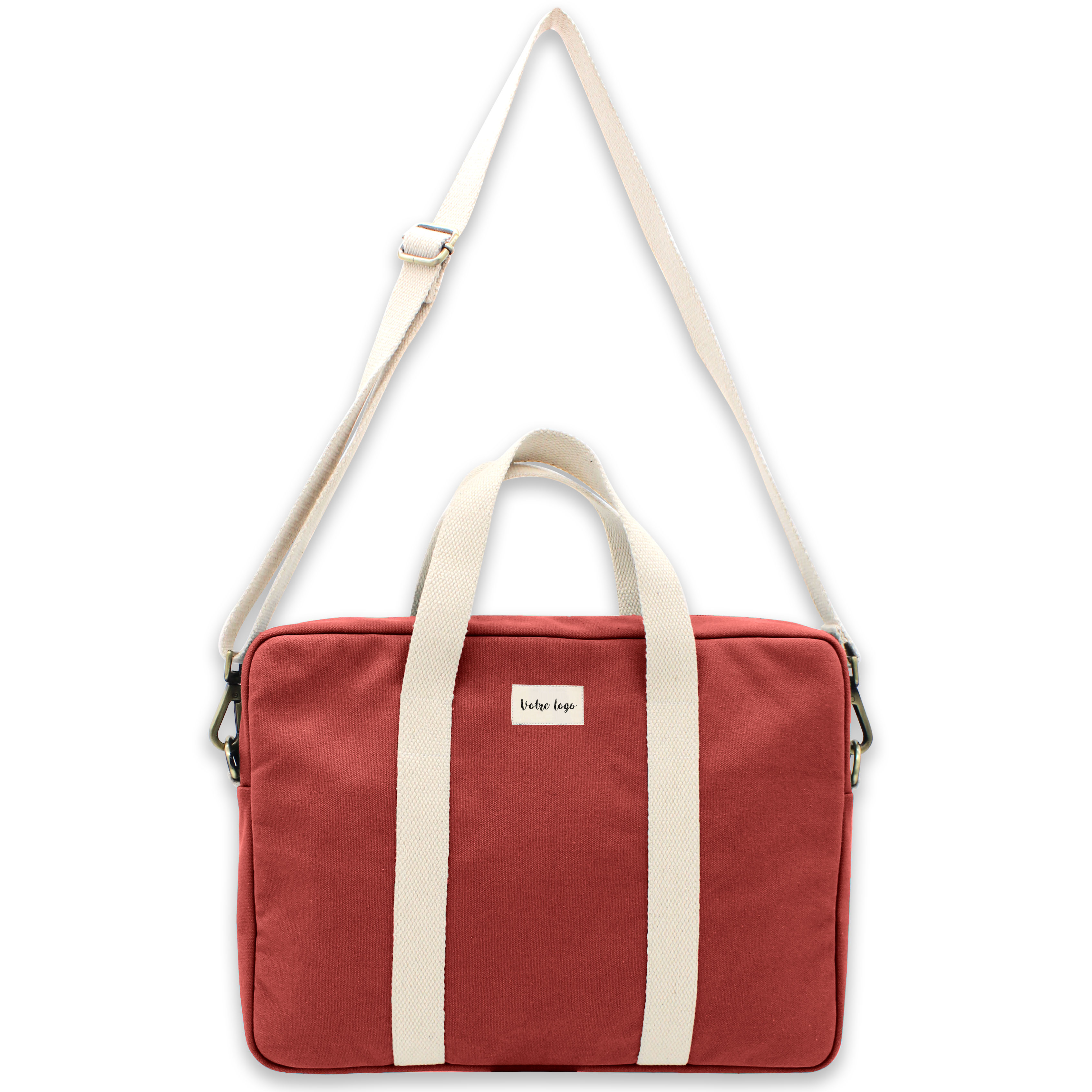 Sac ordinateur en coton bio - Luis -