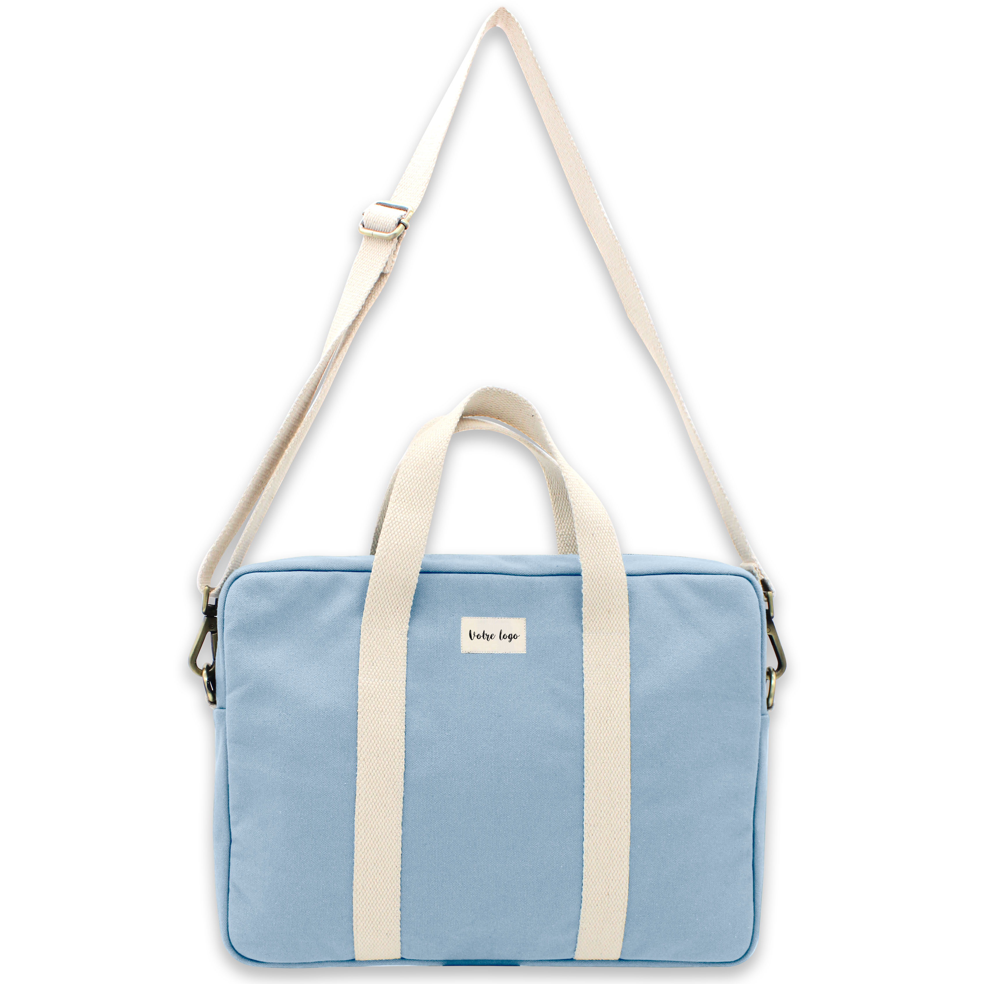 Sac ordinateur en coton bio - Luis -