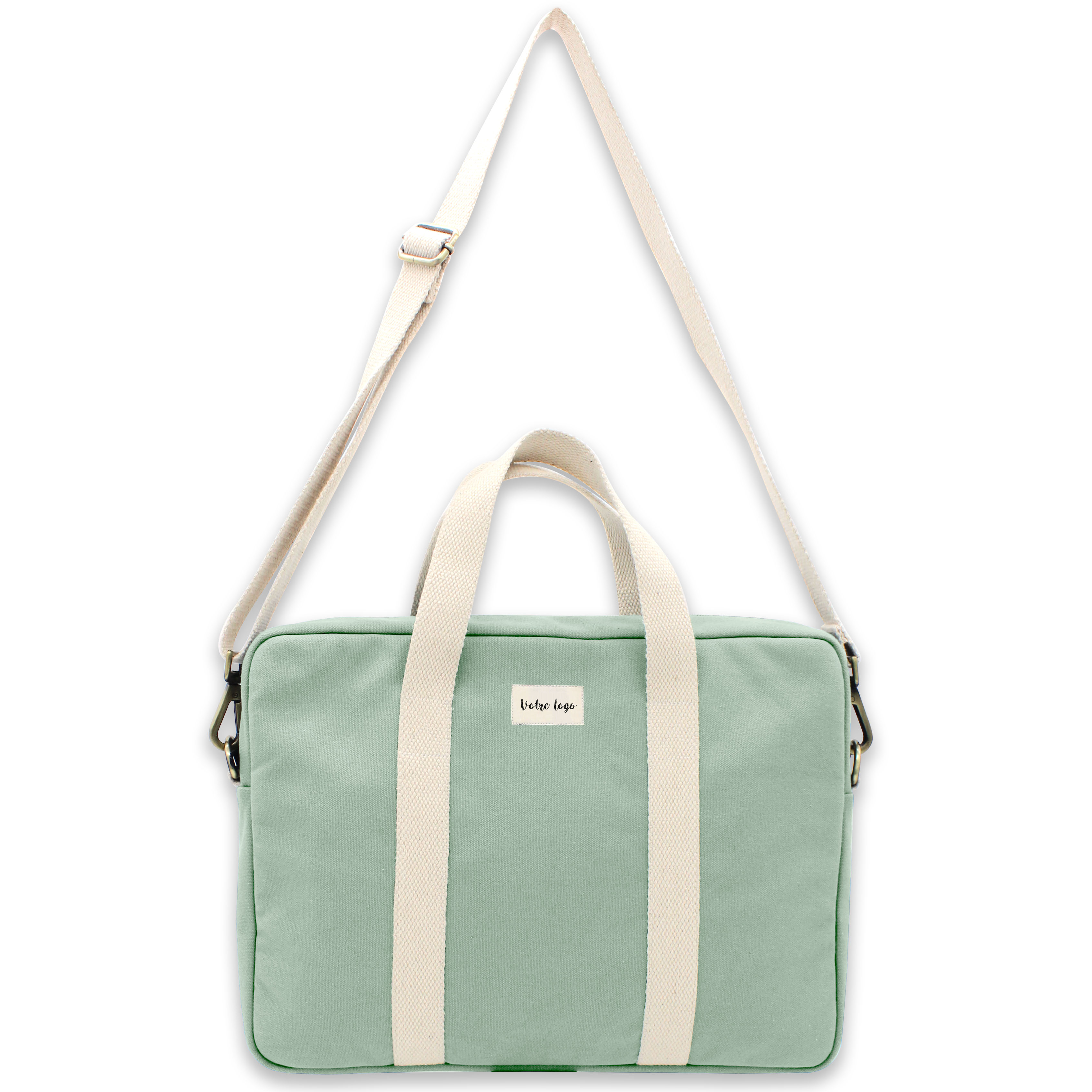 Sac ordinateur en coton bio - Luis -