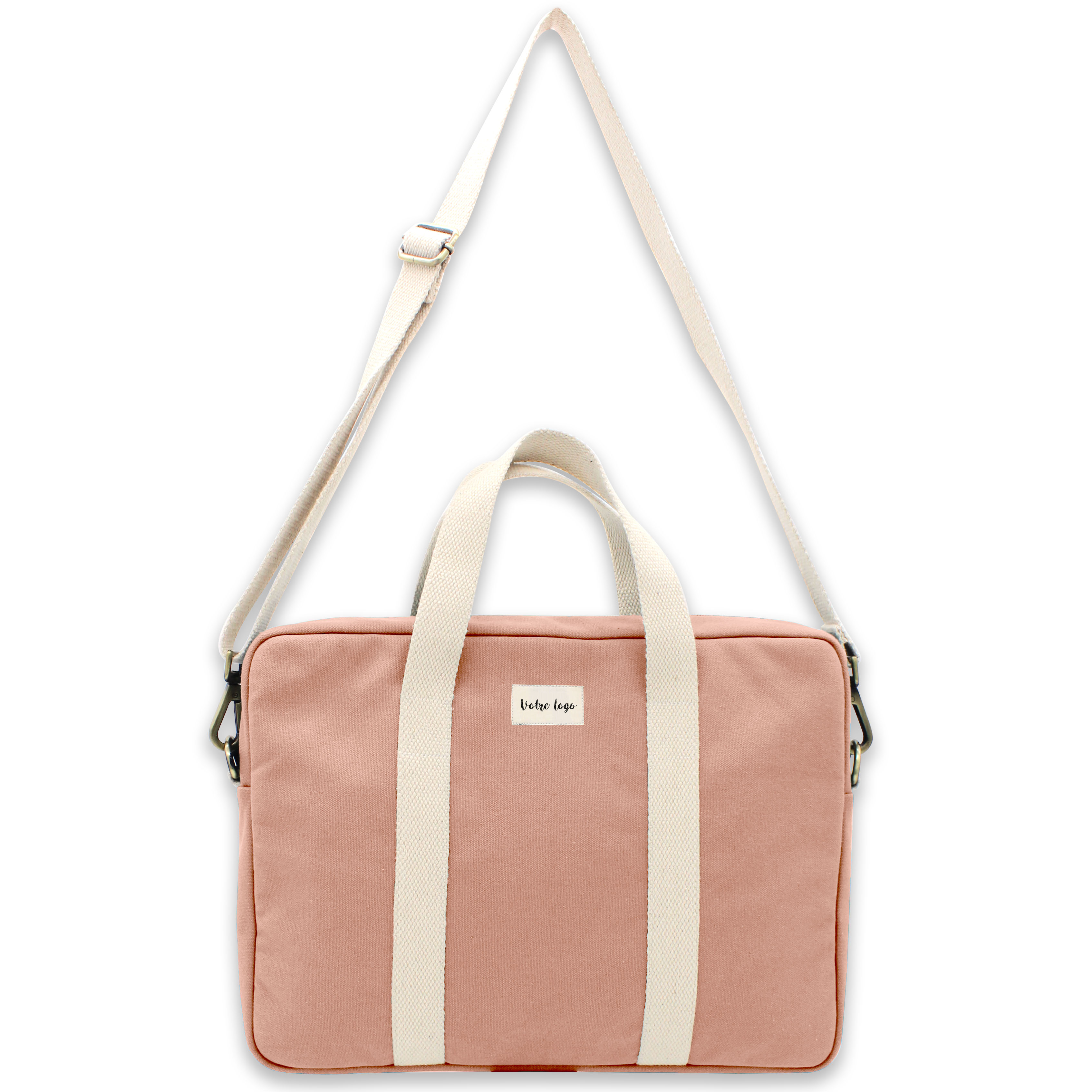 Sac ordinateur en coton bio - Luis -