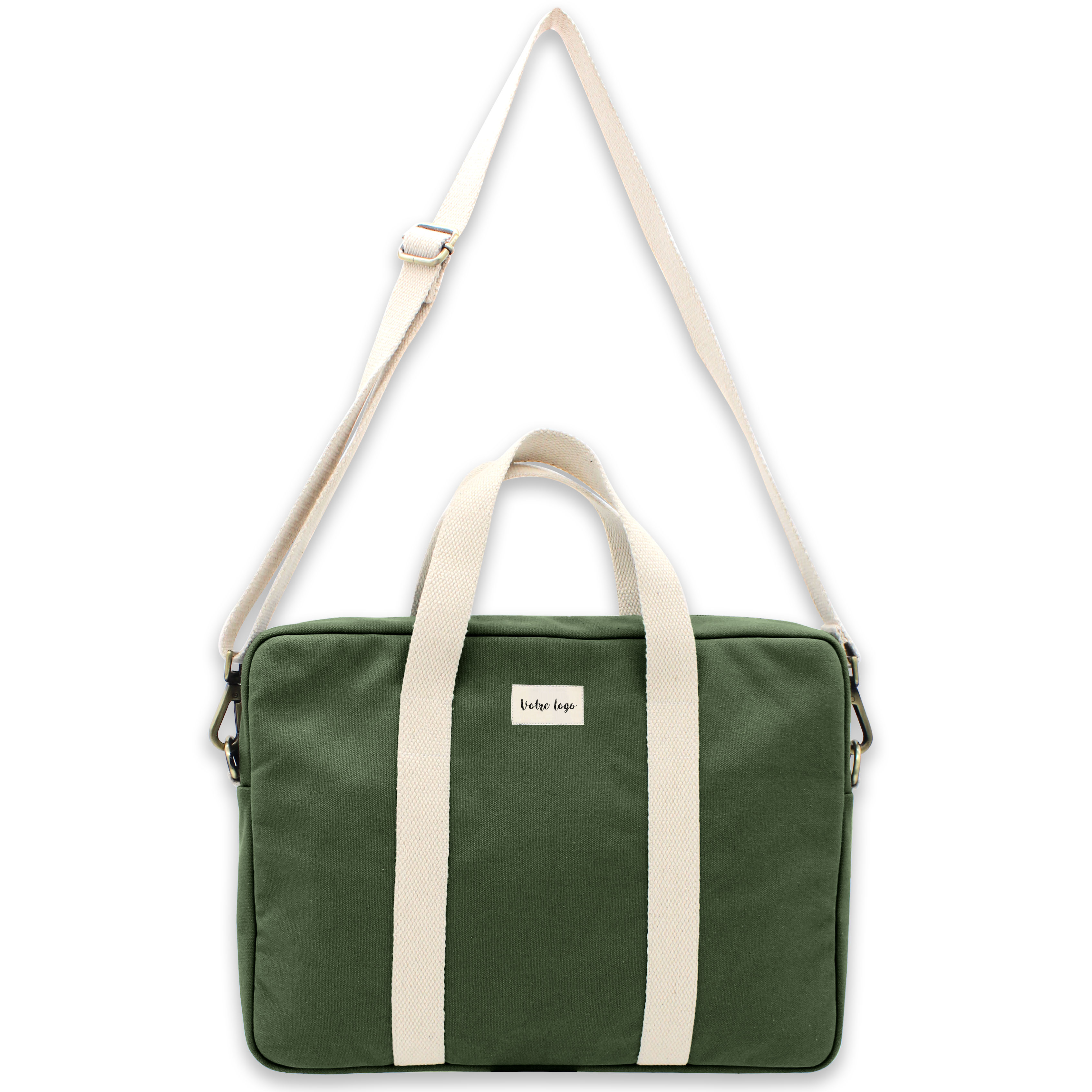 Sac ordinateur en coton bio - Luis -