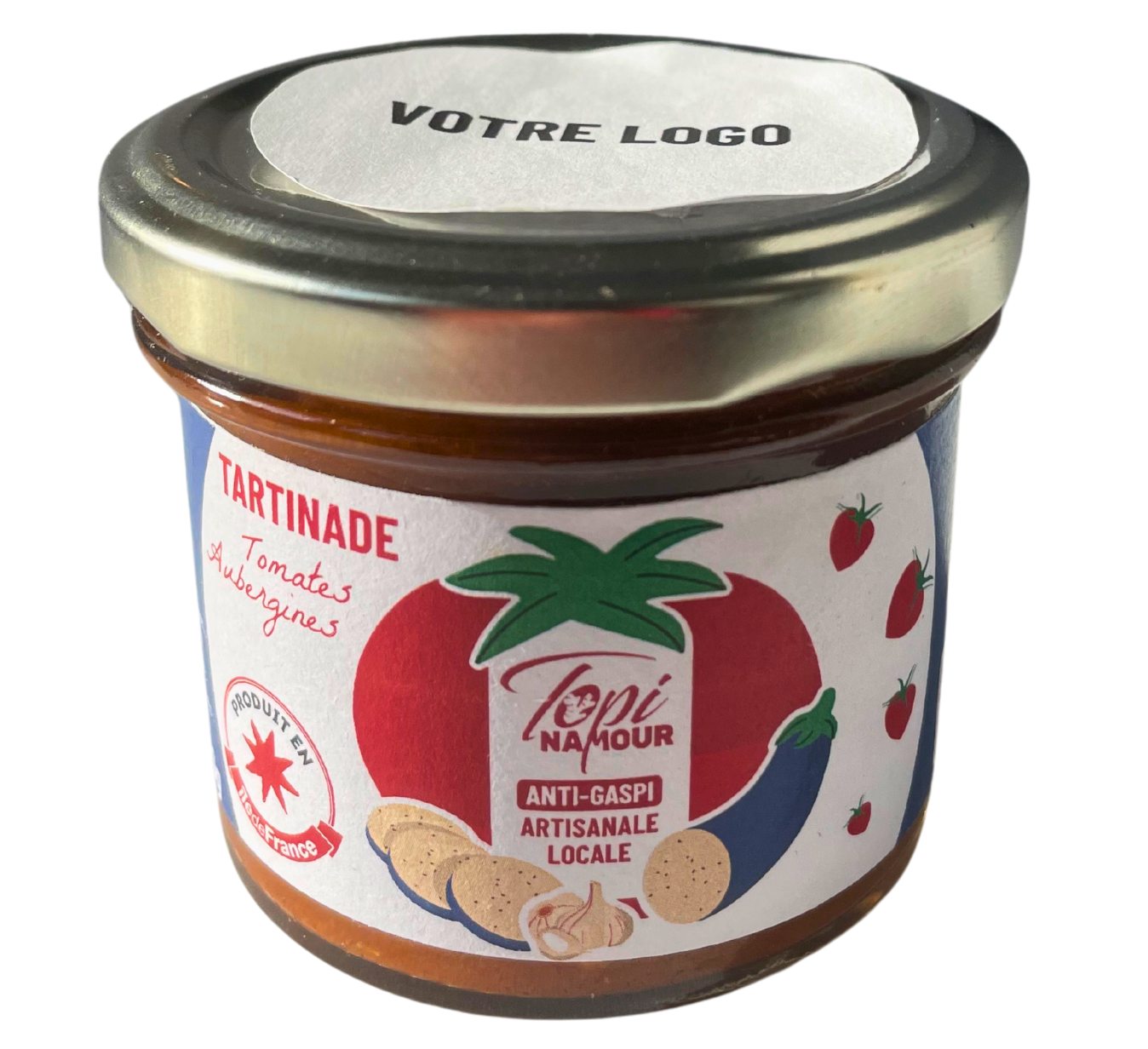 Tartinade tomate aubergine Made in France - 100 gr