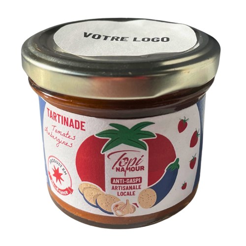 Tartinade tomate aubergine Made in France - 100 gr