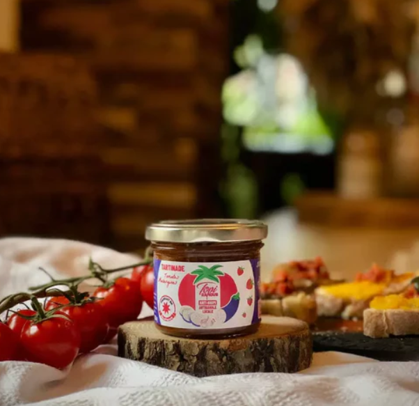 Tartinade tomate aubergine Made in France - 100 gr -