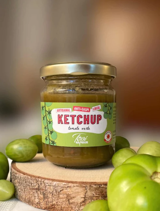 Ketchup de tomates vertes Made in France - 190 gr -
