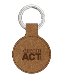 Porte-clés en cuir recyclé Made in France - 6