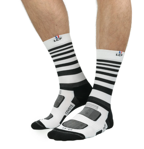 Chaussettes de running unisexe Made in France - Coyote -