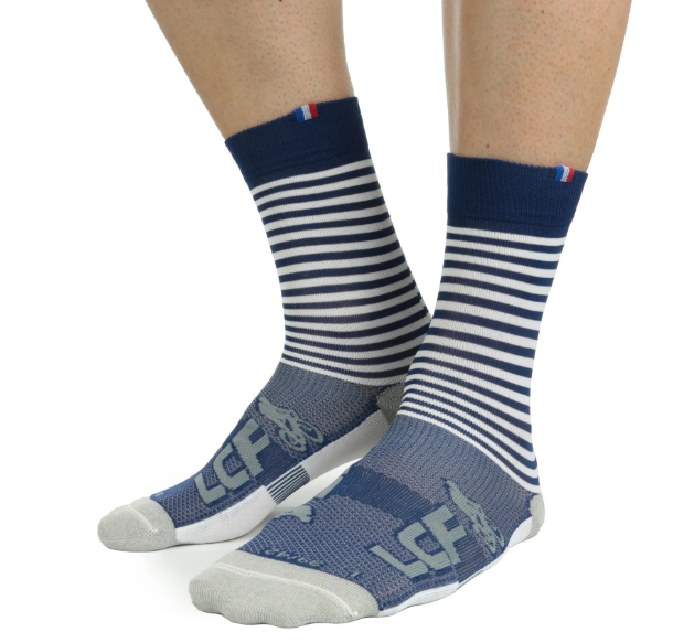 Chaussettes pour vélo unisexe Made in France - Paulette -