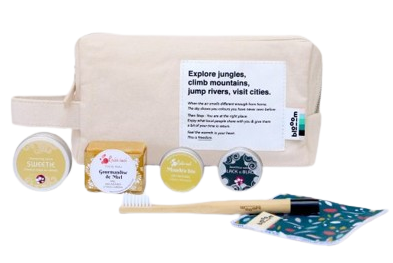 kit minimaliste de soins solides zéro-déchet Made in France