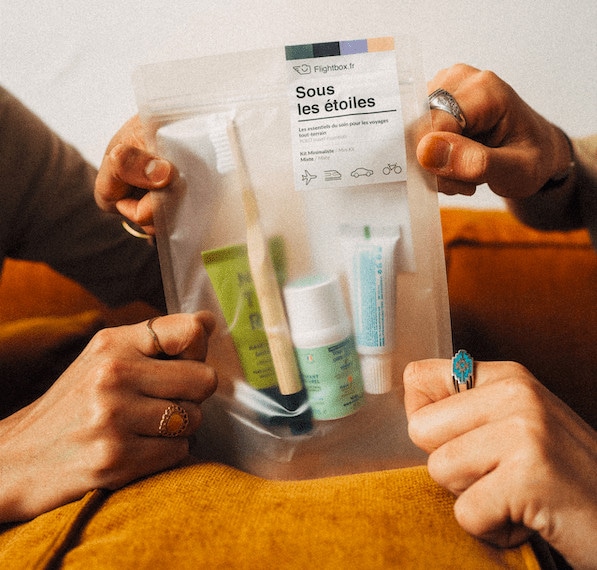 Kit de soins naturels et bio Made in France pour homme -