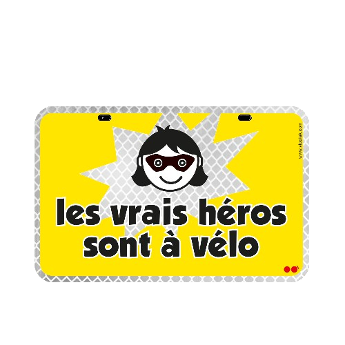 Plaque de vélo en aluminium Made in France - 2