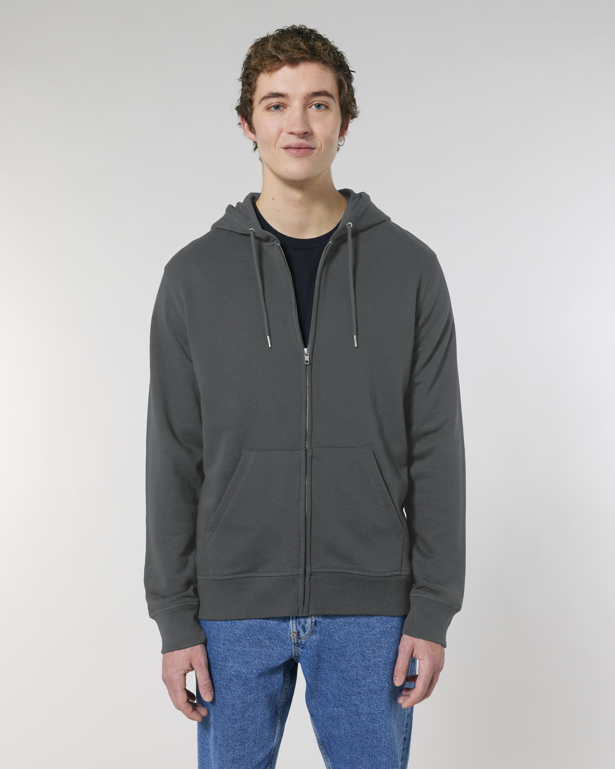 Sweat-shirt zippé à capuche unisexe - Connector -