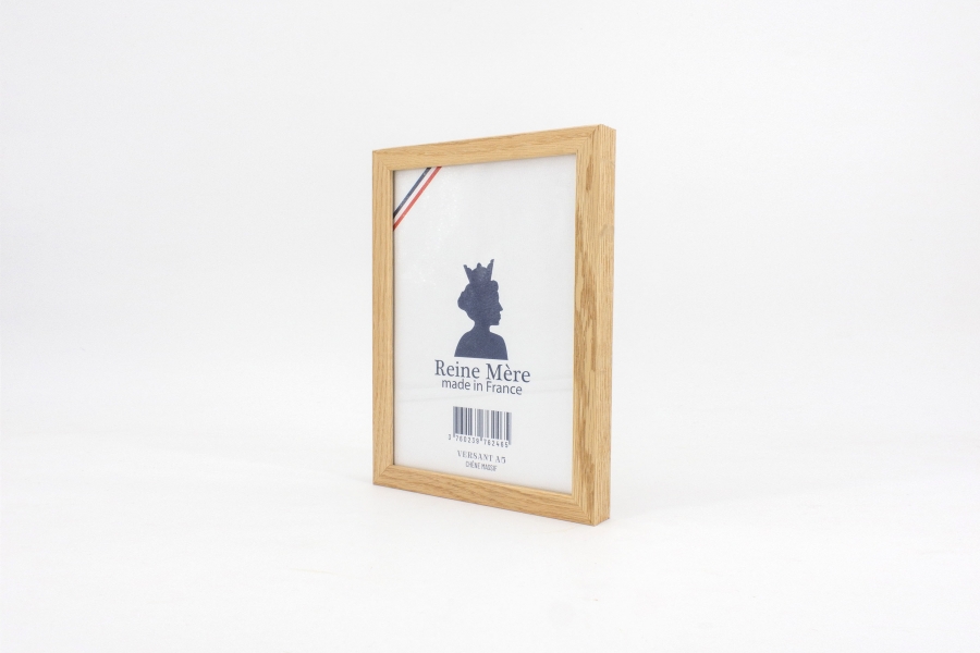 Cadre photo en chêne massif Made in France - Versant -